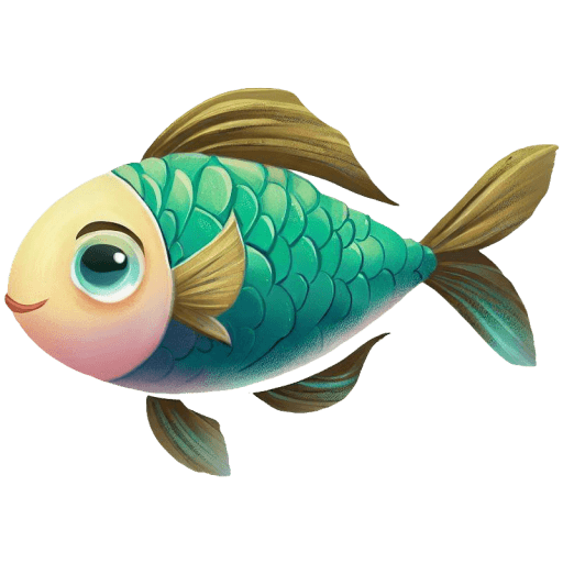 Small 3 Tiny Fish Icon, Fish Illustration Iconpack