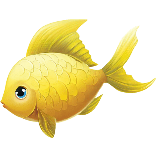 Yellow 1 Mindful Fish icon