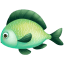 Green 2 Bright Fish icon