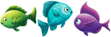 Fish Illustration Icons