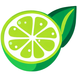 Lime Open Flat icon