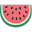 Watermelon Melon Flat icon