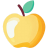 Apple-Yellow-Flat icon