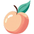 Peach-Flat icon