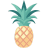 Pineapple-Flat icon