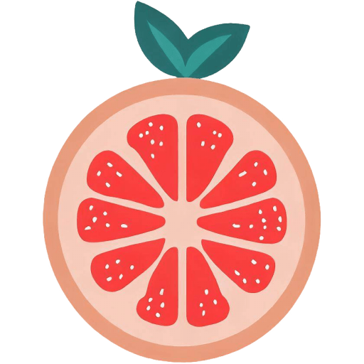 Red-Grapefruit-Flat icon