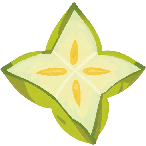 Starfruit-Open-Flat icon