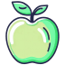 Apple-Green-Flat icon