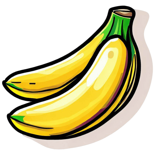 Banana-Illustration icon