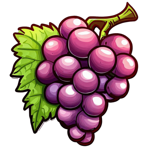 Grape-Red-Illustration icon