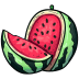 Melon-Water-Illustration icon