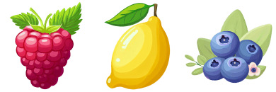 Illustration Fruit Icons