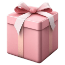 Pink-3-Gift icon