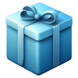 Blue Gift icon