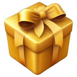 Yellow 1 Gift icon