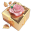 Gold With Pink Rose 2 Gift icon