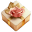 Gold With Pink Rose 3 Gift icon
