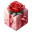Pink With Rose Gift icon
