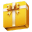 Yellow 2 Gift icon