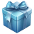 Blue 4 Gift icon