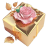 Gold-With-Pink-Rose-2-Gift icon