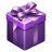 Purple 3 Gift icon