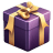 Purple-Gift icon