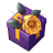 Purple-With-Rose-2-Gift icon