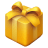 Yellow 4 Gift icon