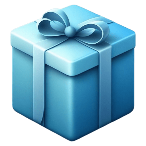 Blue-Gift icon
