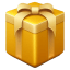 Yellow 3 Gift icon