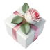 White-With-Rose-Gift icon