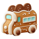 Gingerbread-Car-2 icon