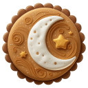 Gingerbread-Moon icon