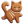 Gingerbread Animal Cat icon