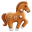 Gingerbread Animal Horse icon