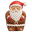 Gingerbread Santa icon