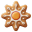 Gingerbread Sun icon