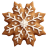 Gingerbread Snowflake icon