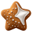 Gingerbread Star icon