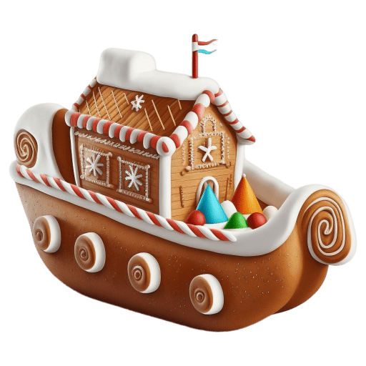 Gingerbread-Houseboat icon