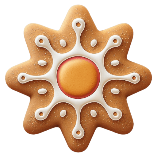Gingerbread-Sun icon