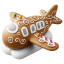 Gingerbread Plane icon