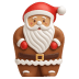 Gingerbread-Santa icon