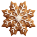 Gingerbread-Snowflake icon