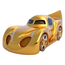 Golden Transport Car icon