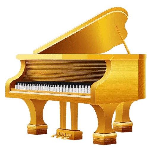Golden-Piano icon