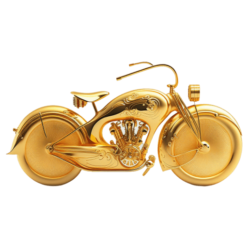 Golden-Transport-Motor-Cycle icon