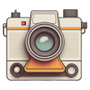 Handdrawn Sketch 2 Camera icon