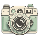 Handdrawn Sketch 5 Camera icon